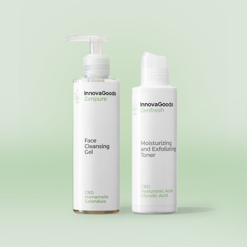 Doppel-Pack Gesichtsreinigung CBD InnovaGoods