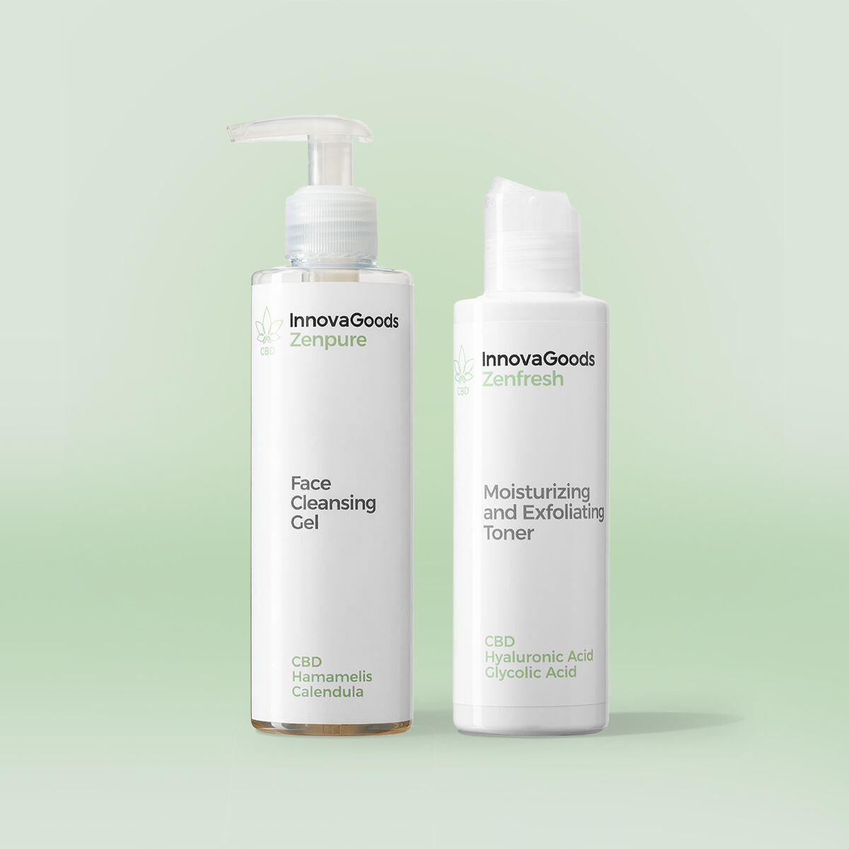 Doppel-Pack Gesichtsreinigung CBD InnovaGoods