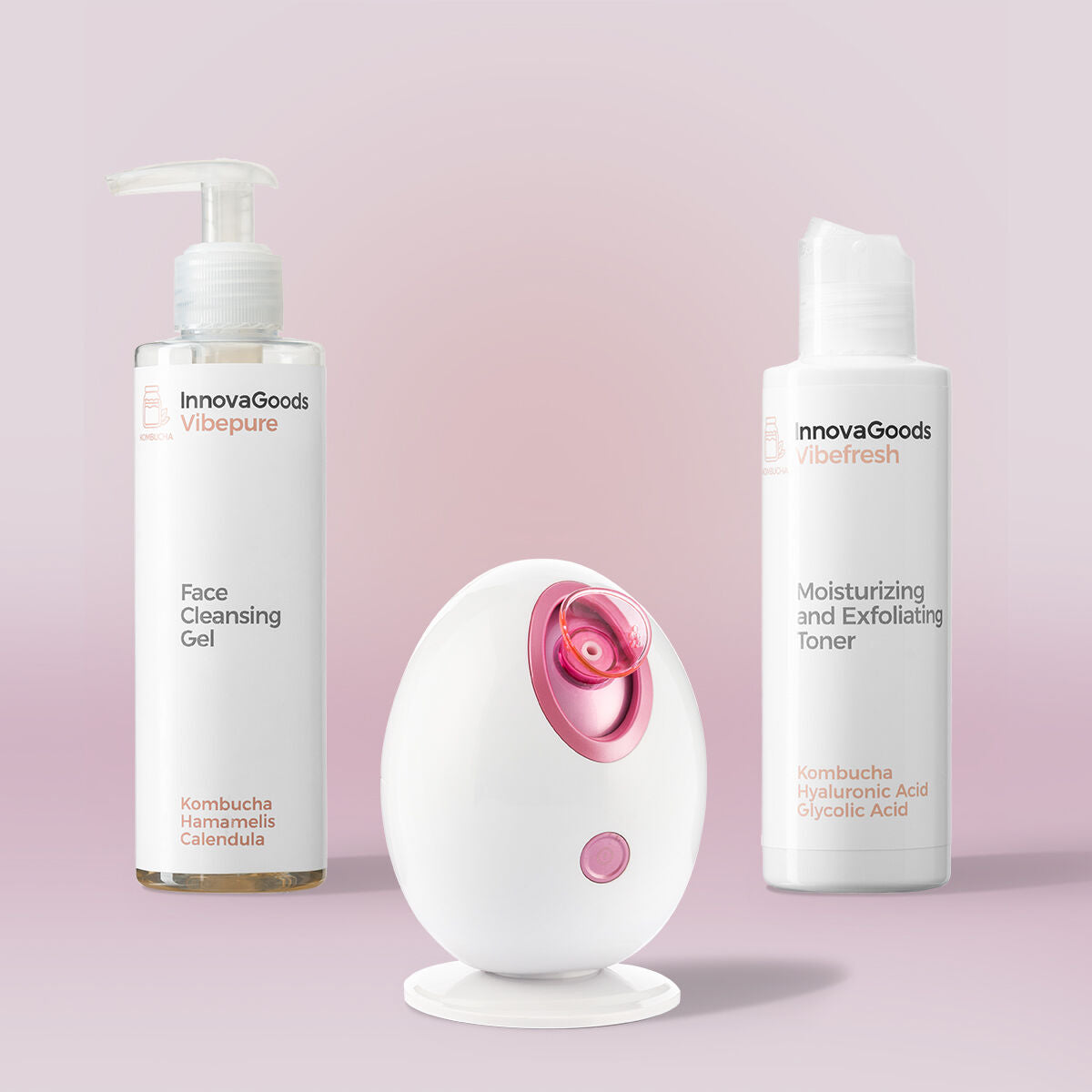 Packung Tiefenreinigende Gesichtsbehandlung Kombucha InnovaGoods