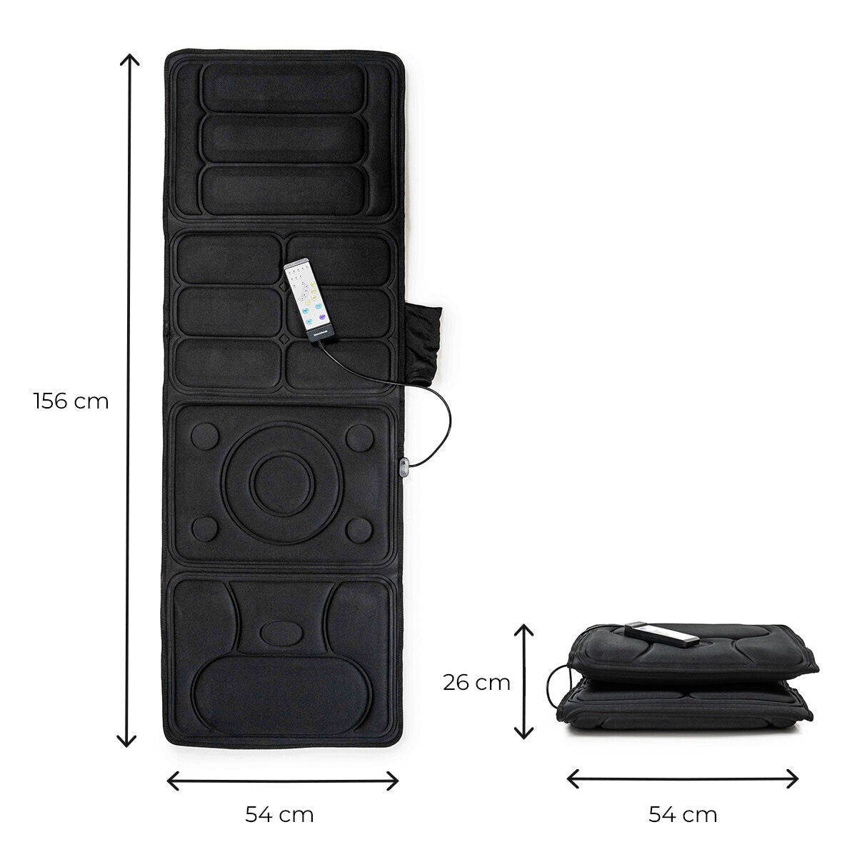 InnovaGoods Vibrations-Massagematratze Vhemat