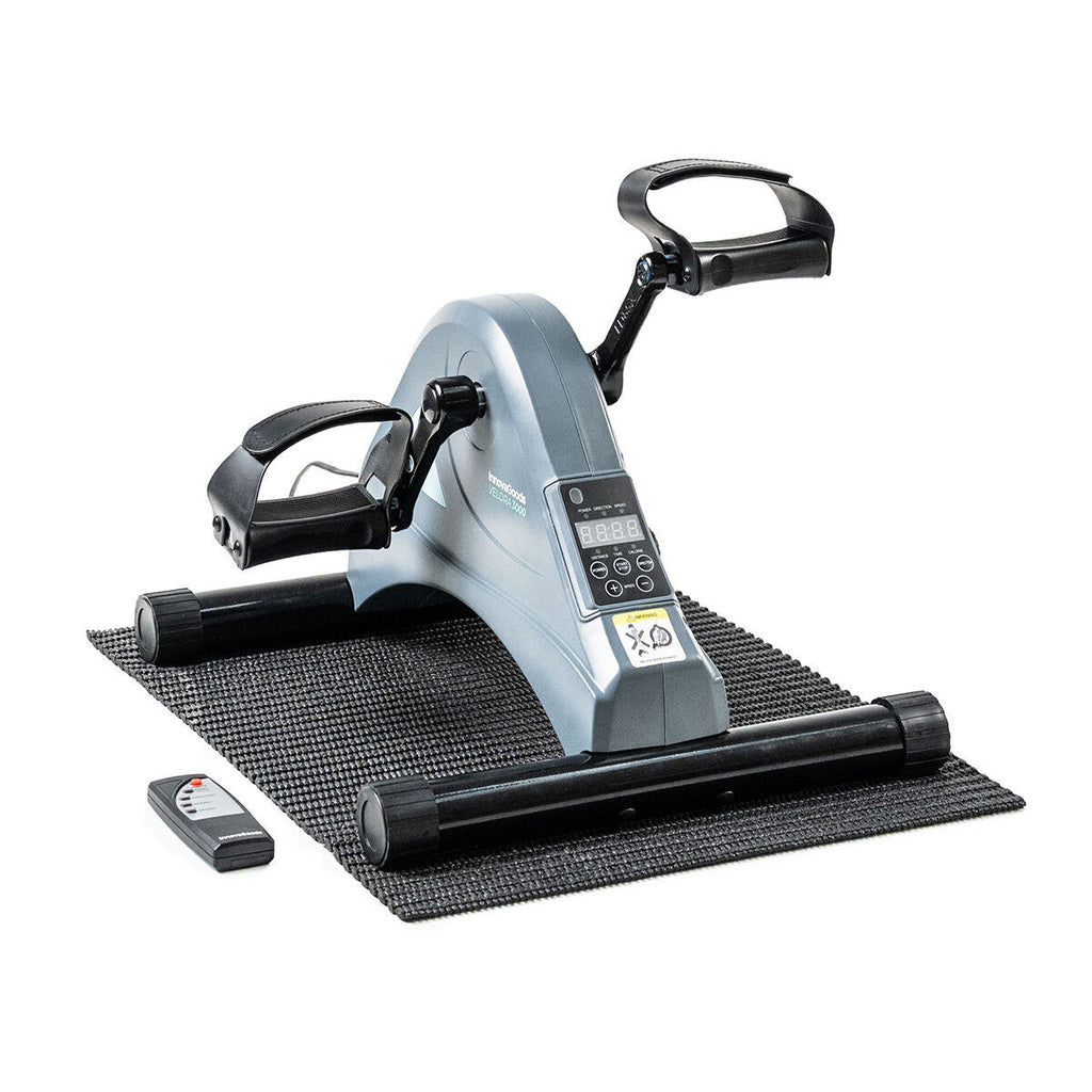 Elektrisch Unterstützter Pedaltrainer für Arme und Beine mit Matte und