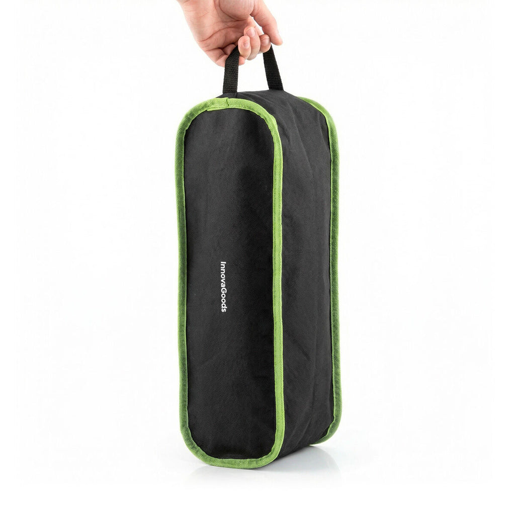 2-in-1 Faltbare Camping-Schaukelstuhl mit Tasche, Kissen und Tragetasc