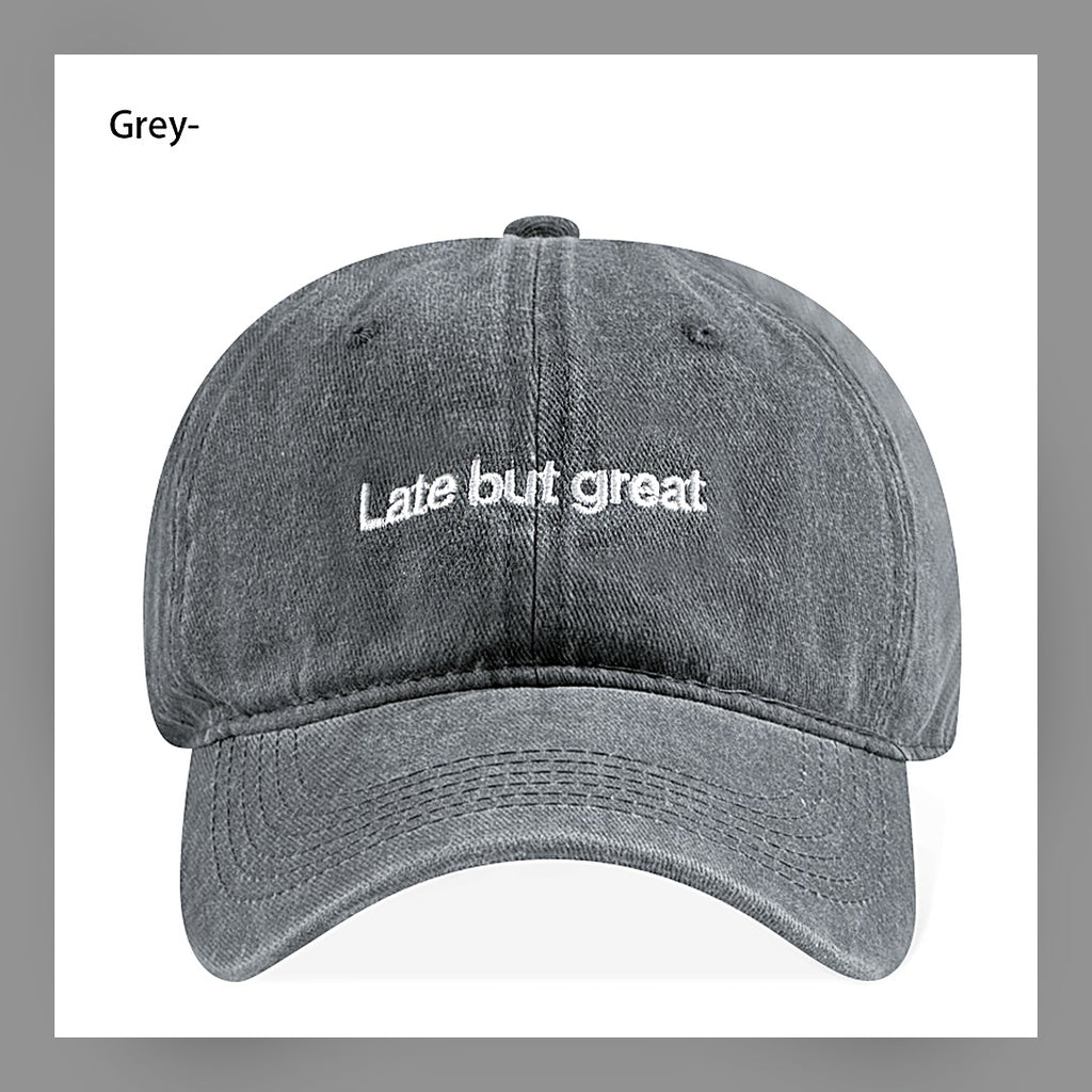 LuxeStyle-Edit · Vintage-Cap «Heritage» – Washed, bestickt (Unisex)