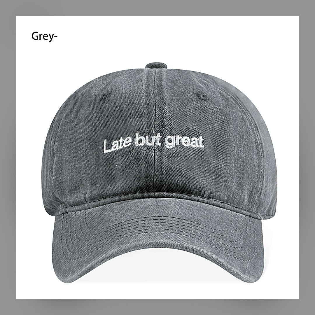 LuxeStyle-Edit · Vintage-Cap «Heritage» – Washed, bestickt (Unisex)
