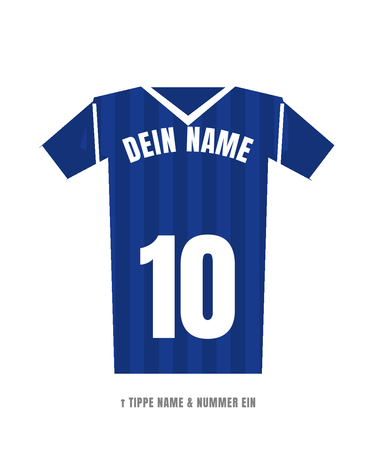 WM-Trikot Blau