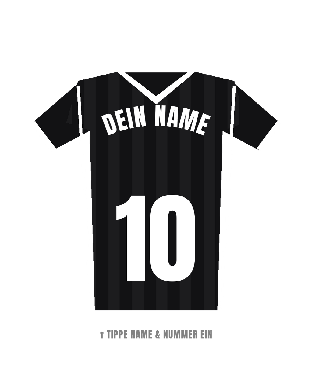 WM-Trikot Schwarz
