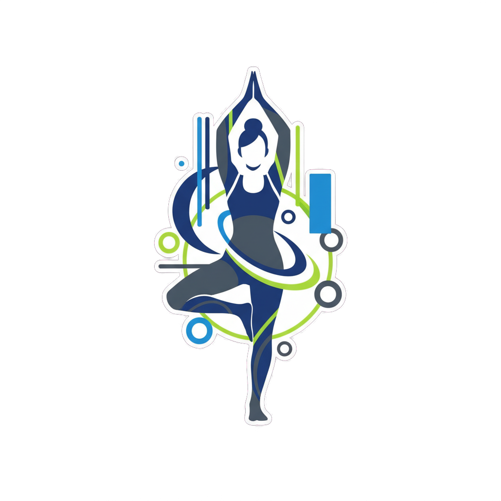 Sticker «Yoga Pose»