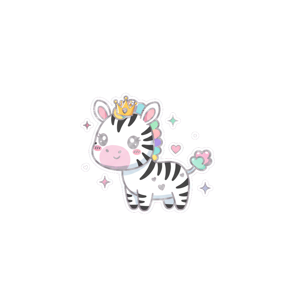 Sticker «Zebra»