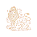 Sticker «Zodiac Leo»